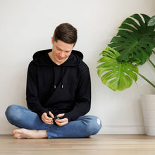 Load image into Gallery viewer, Adult Sensory Friendly Clothing Gender Neutral L/S Hooded T-Shirt