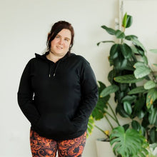 Load image into Gallery viewer, Adult Sensory Friendly Clothing Gender Neutral L/S Hooded T-Shirt