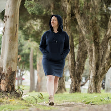 Load image into Gallery viewer, Adult Sensory Friendly Clothing Gender Neutral L/S Hooded Dress