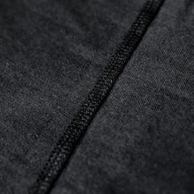 Load image into Gallery viewer, Close up of the flat locked seams of the Sensory Friendly Clothing material.